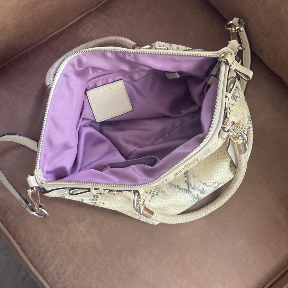 Coach Madison Python Bag - image 3